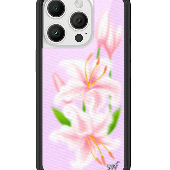 Wildflower iPhone case 16 Pro Sweet Lily Lilac Cute