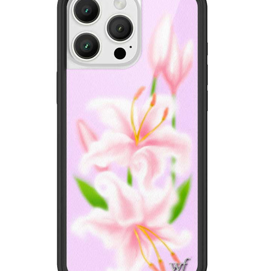 Wildflower iPhone case 16 Pro Max Sweet Lily Lilac Cute