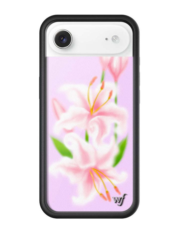 Wildflower iPhone case Air Sweet Lily Lilac Cute