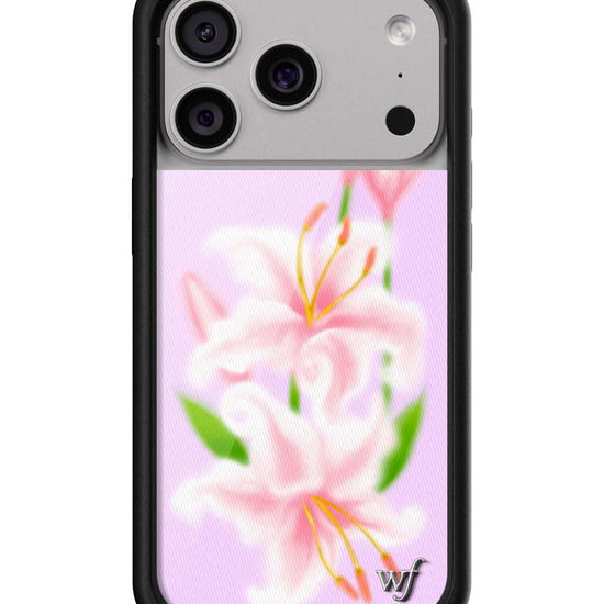 Wildflower iPhone case 17 Pro Sweet Lily Lilac Cute