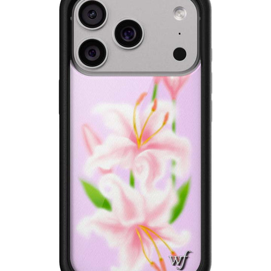 Wildflower iPhone case 17 Pro Sweet Lily Lilac Cute