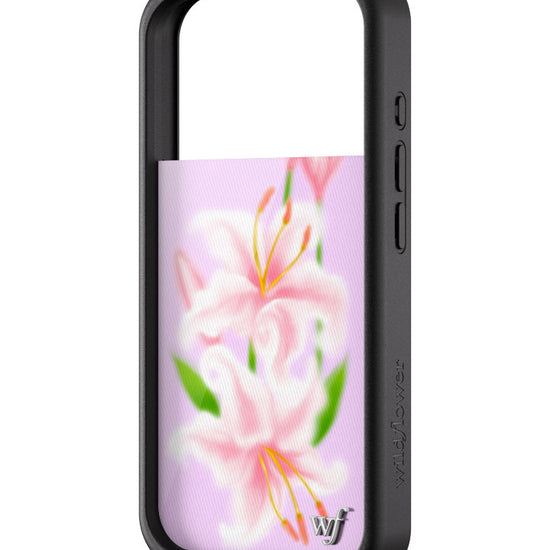 Wildflower iPhone case 17 Pro Sweet Lily Lilac Cute