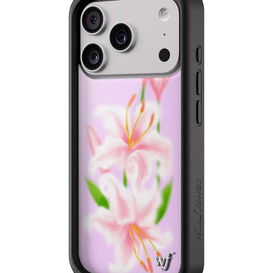 Wildflower iPhone case 17 Pro Sweet Lily Lilac Cute