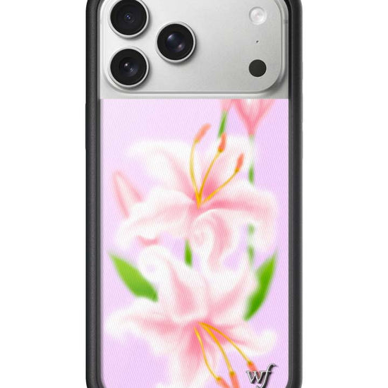 Wildflower iPhone case 17 Pro Max Sweet Lily Lilac Cute