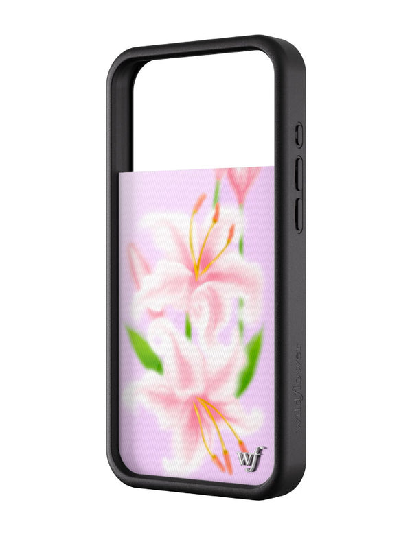 Wildflower iPhone case 17 Pro Max Sweet Lily Lilac Cute