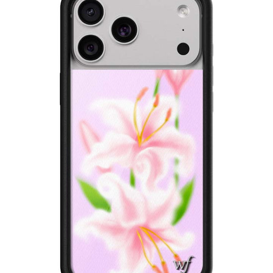 Wildflower iPhone case 18 Pro Max Sweet Lily Lilac Cute