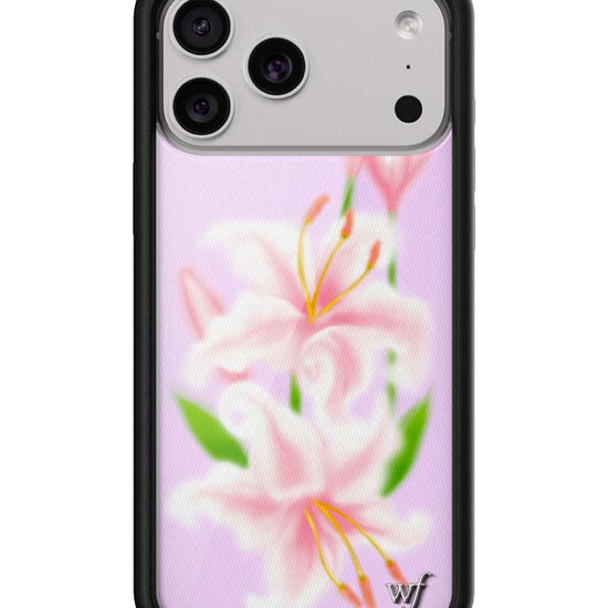 Wildflower iPhone case 18 Pro Max Sweet Lily Lilac Cute