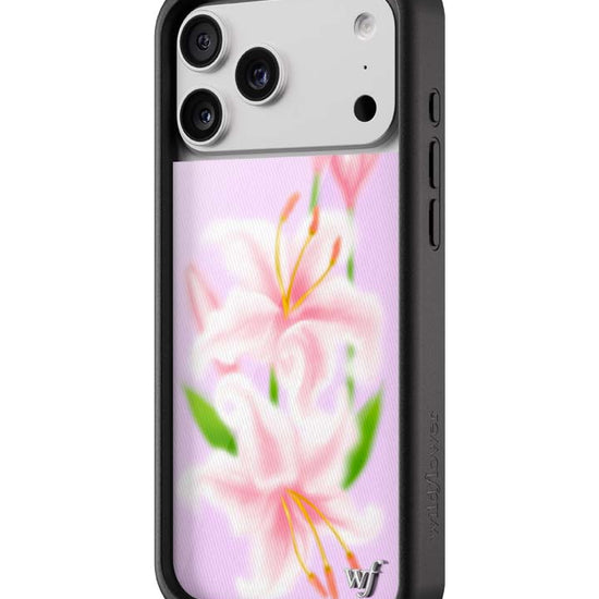 Wildflower iPhone case 18 Pro Max Sweet Lily Lilac Cute