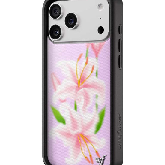 Wildflower iPhone case 18 Pro Max Sweet Lily Lilac Cute