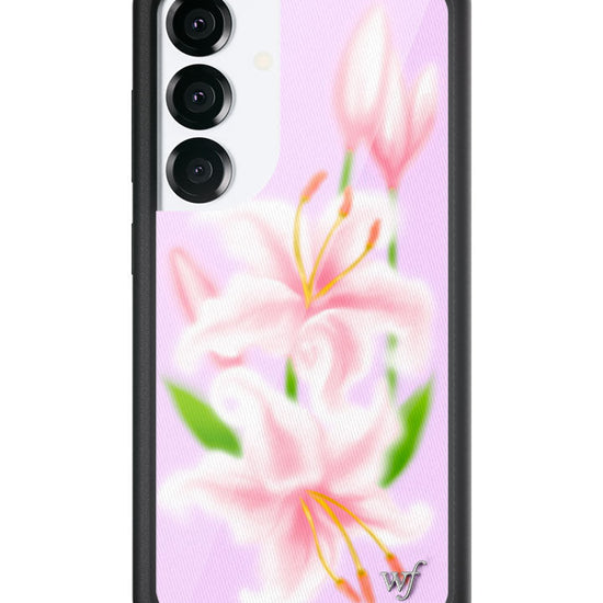 Wildflower Galaxy S25 case Sweet Lily Lilac Cute