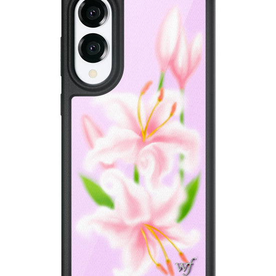 Wildflower Galaxy S25 case Edge Sweet Lily Lilac Cute