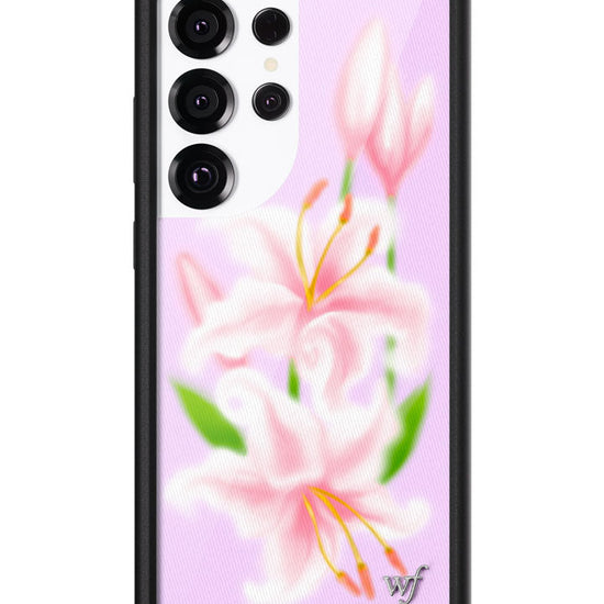 Wildflower Galaxy S25 case Ultra Sweet Lily Lilac Cute