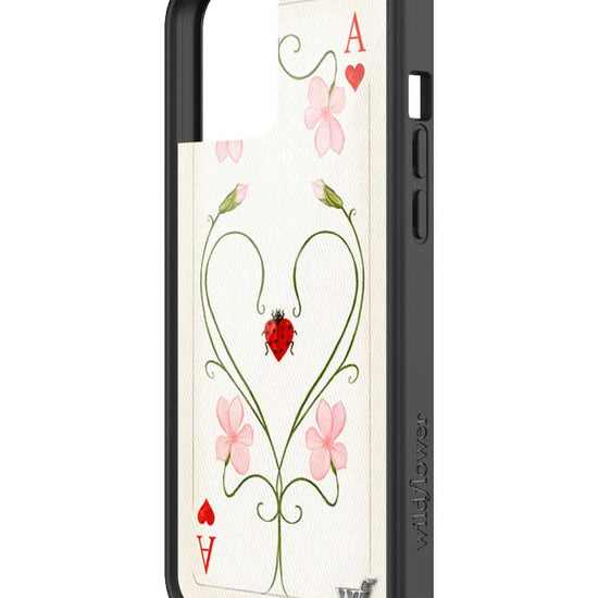 Wildflower iPhone case 12 Pro Max Lila Moss Heart Pink Cute