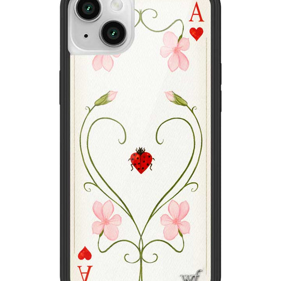 Wildflower iPhone case 13 Lila Moss Heart Pink Cute