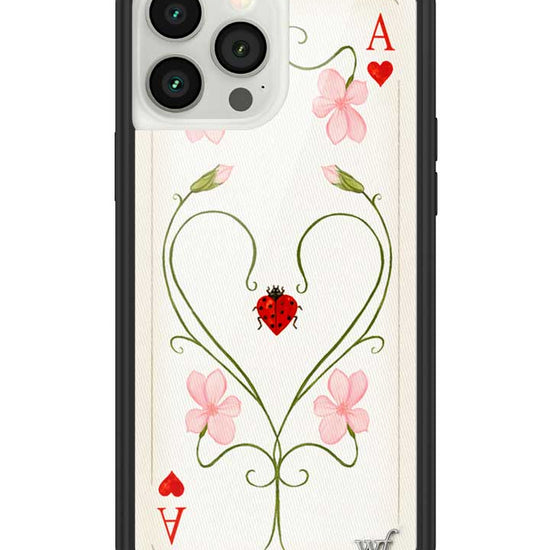 Wildflower iPhone case 13 Pro Max Lila Moss Heart Pink Cute