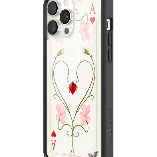 Wildflower iPhone case 13 Pro Max Lila Moss Heart Pink Cute