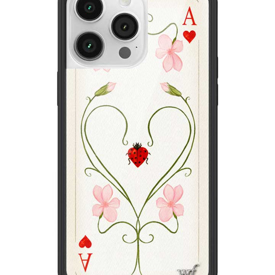 Wildflower iPhone case 14 Pro Max Lila Moss Heart Pink Cute