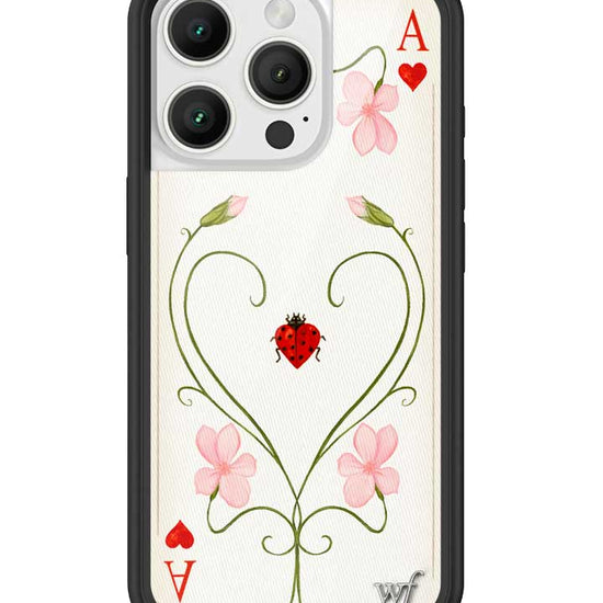Wildflower iPhone case 16 Pro Lila Moss Heart Pink Cute