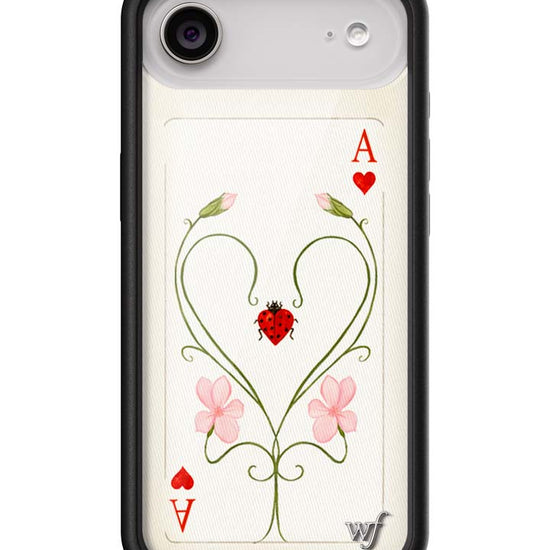 Wildflower iPhone case 17 Air Lila Moss Heart Pink Cute
