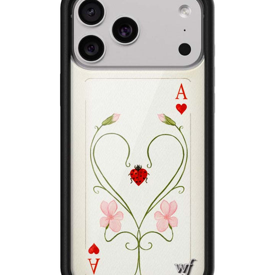 Wildflower iPhone case 17 Pro Max Lila Moss Heart Pink Cute