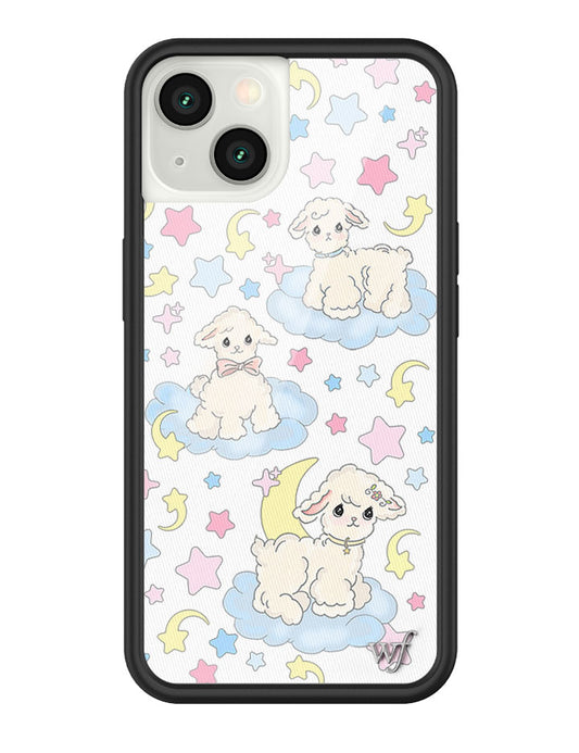 wildflower lullaby lambs iphone 13 case