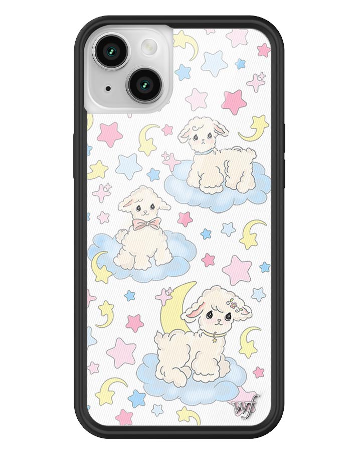 Lullaby Lambs iPhone 14 Plus Case - Thumbnail 2