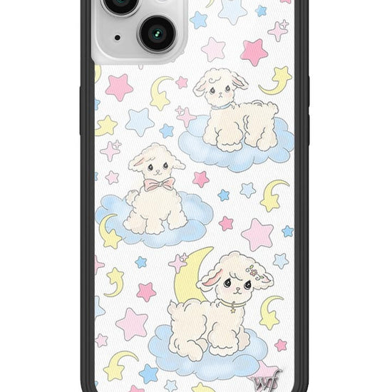wildflower lullaby lambs iphone 14plus case