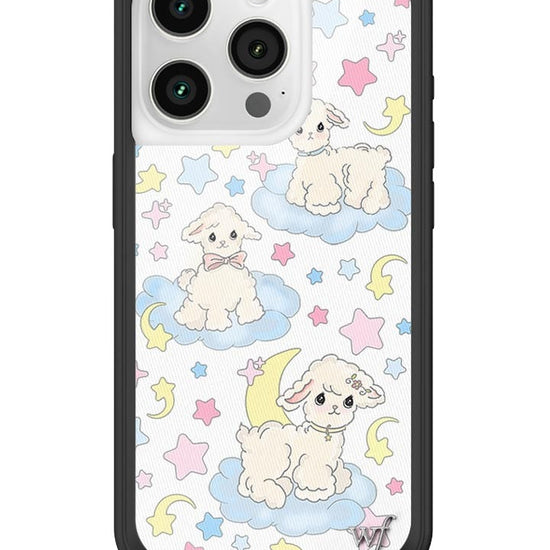 wildflower lullaby lambs iphone 15pro case