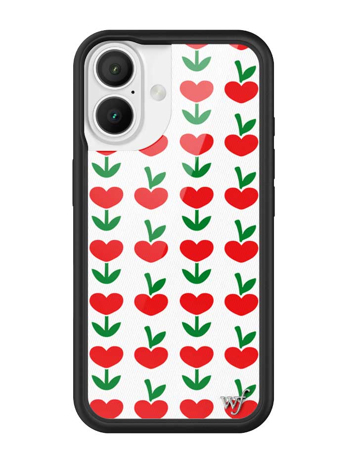 新品　wildflower iPhone 16 case 限定版 MagSafe iPhone 16 Pink Wildflower Clear Case – Caseco Inc