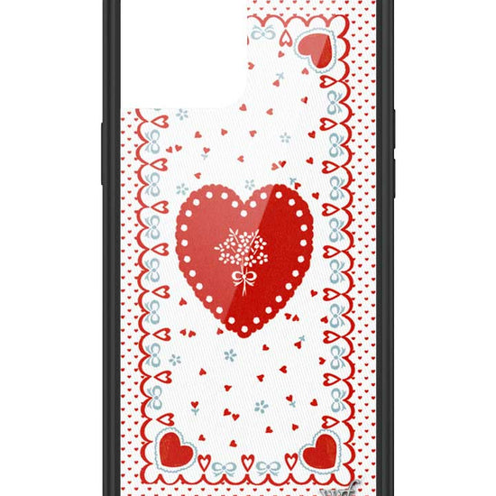 Wildflower iPhone case 12 Pro Max Lovers Lane Red Cute