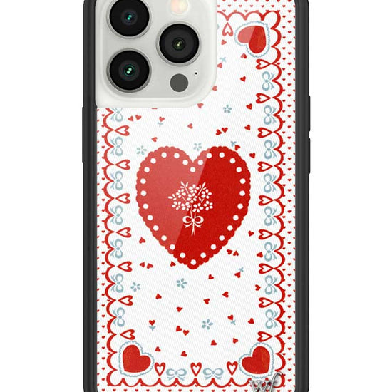 Wildflower iPhone case 13 Pro Lovers Lane Red Cute