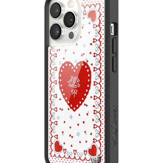 Wildflower iPhone case 13 Pro Lovers Lane Red Cute