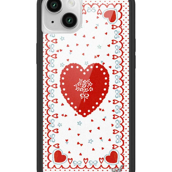 Wildflower iPhone case 14 Lovers Lane Red Cute