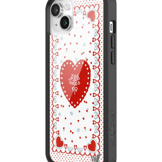 Wildflower iPhone case 14 Lovers Lane Red Cute