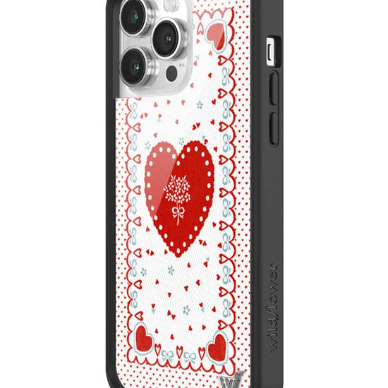 Wildflower iPhone case 14 Pro Max Lovers Lane Red Cute