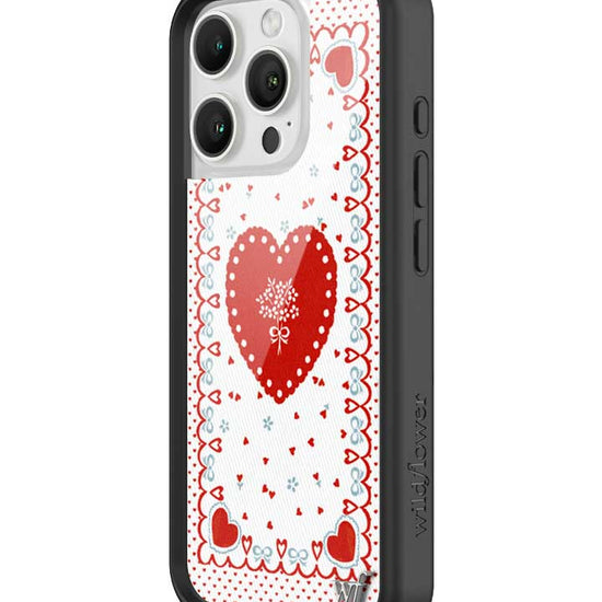 Wildflower iPhone case 16 Pro Lovers Lane Red Cute