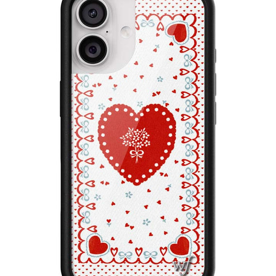 Wildflower iPhone case 17 Lovers Lane Red Cute