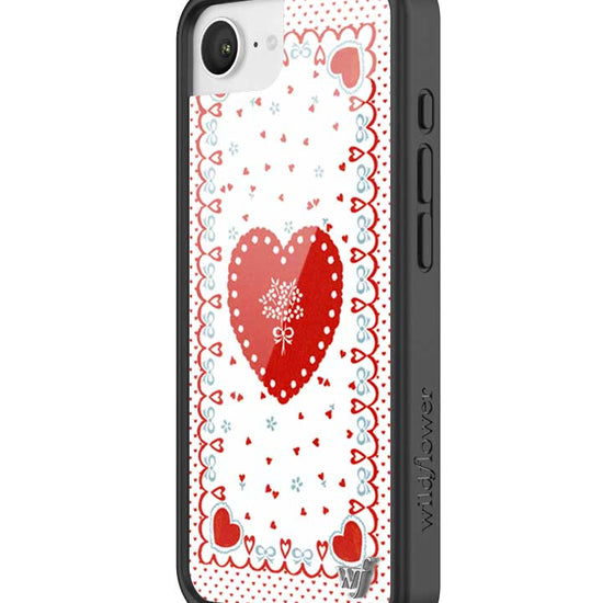 Wildflower iPhone case 17e Lovers Lane Red Cute