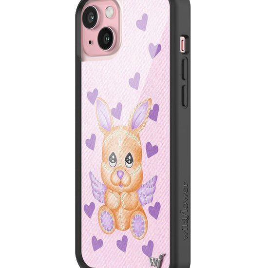 wildflower love stitched iphone 15plus case