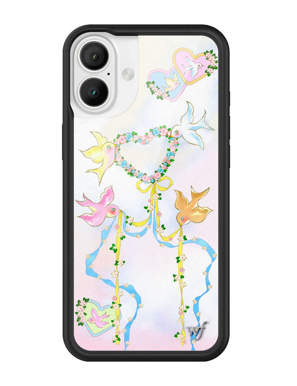 Cases For IPhone 16 Plus, Cute Colorful Flowers Aesthetic