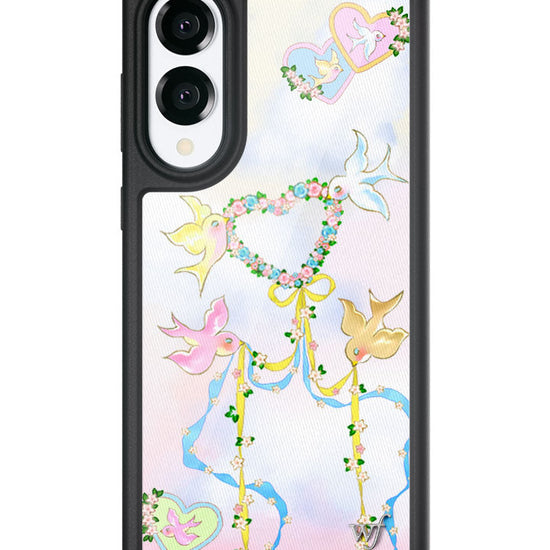 Wildflower Galaxy S25 case Edge Dove Diaries Birds Cute