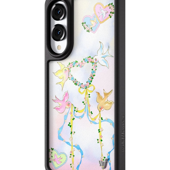 Wildflower Galaxy S25 case Edge Dove Diaries Birds Cute