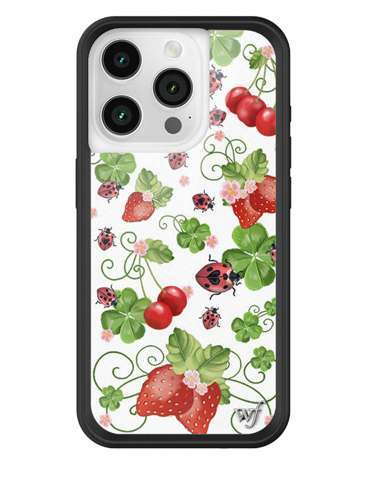 wildflower bugs n berries iphone 15pro case