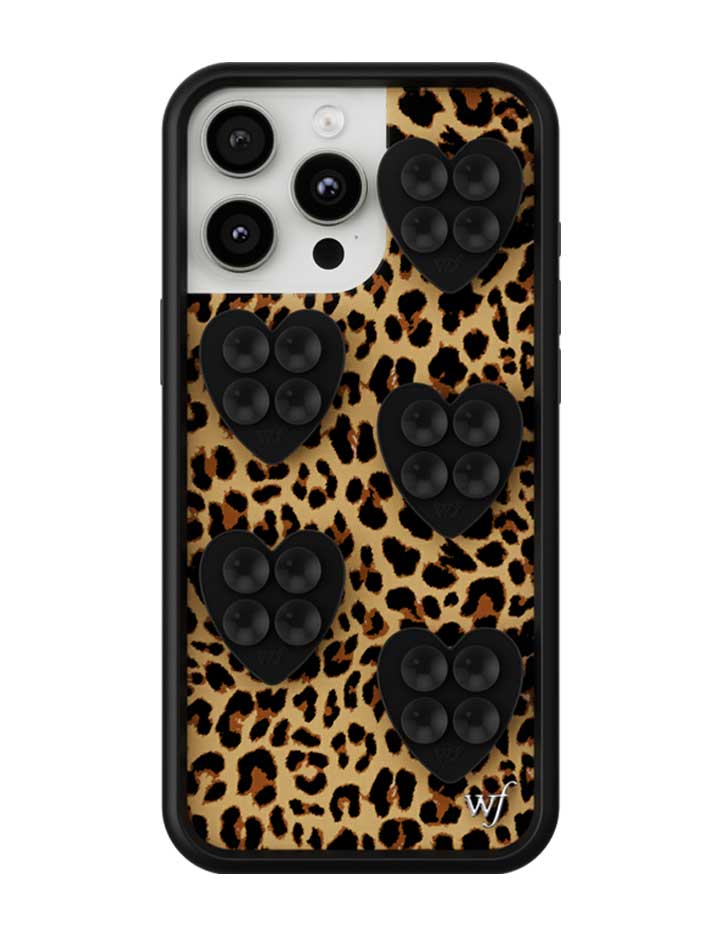 Mini Heart Stickeez - 5 pack – Black – Wildflower Cases