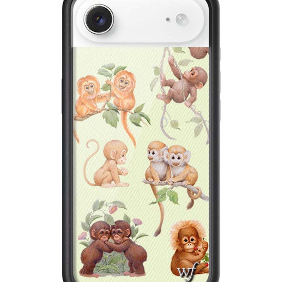 Wildflower iPhone case Air Monkey Biz Brown Cute