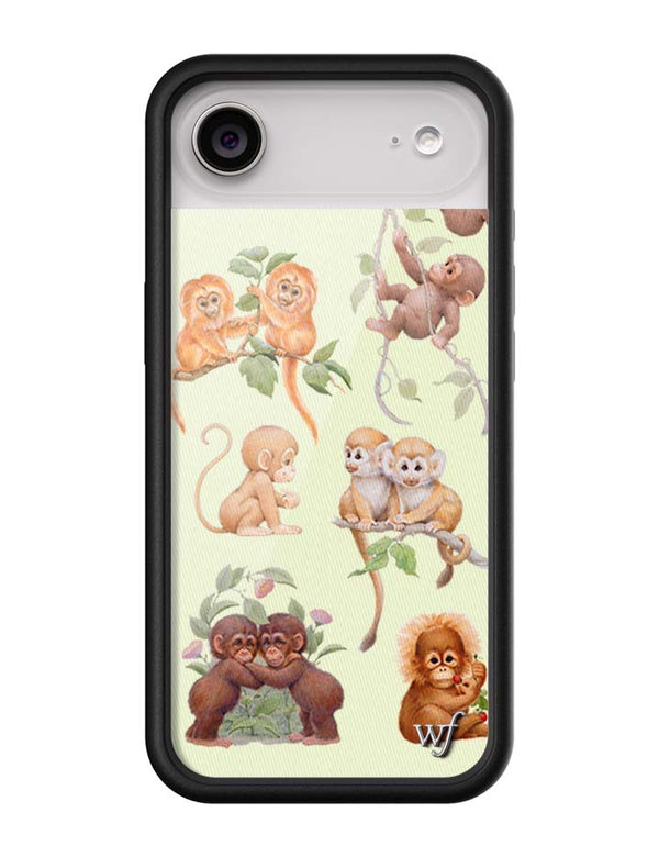 Wildflower iPhone case Air Monkey Biz Brown Cute