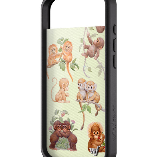 Wildflower iPhone case Air Monkey Biz Brown Cute