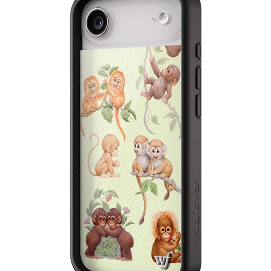 Wildflower iPhone case Air Monkey Biz Brown Cute