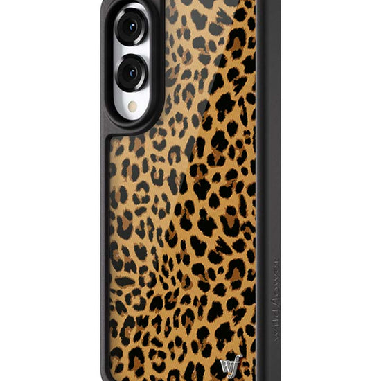 Wildflower Galaxy S25 case Edge Meow Leopard Cute