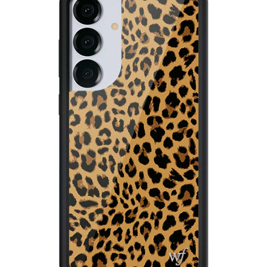 Wildflower Galaxy S25 case Plus Meow Leopard Cute